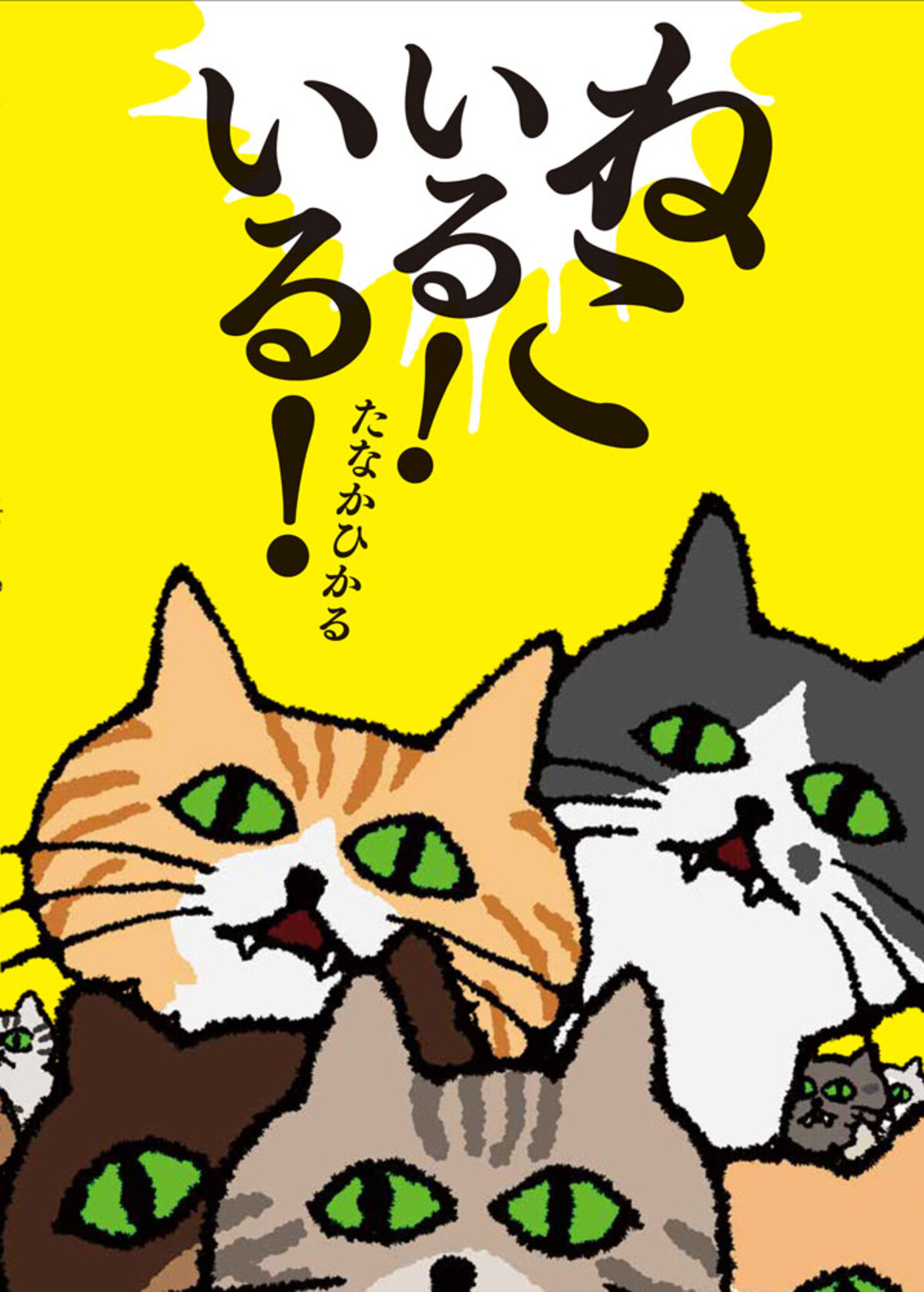 芸人たなかひかる絵本『ねこいる！いる！』の画像