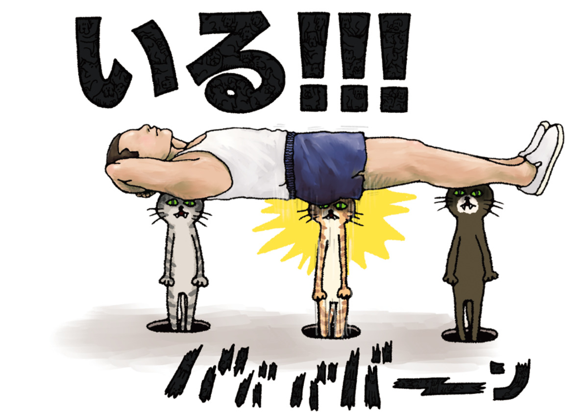 芸人たなかひかる絵本『ねこいる！いる！』の画像