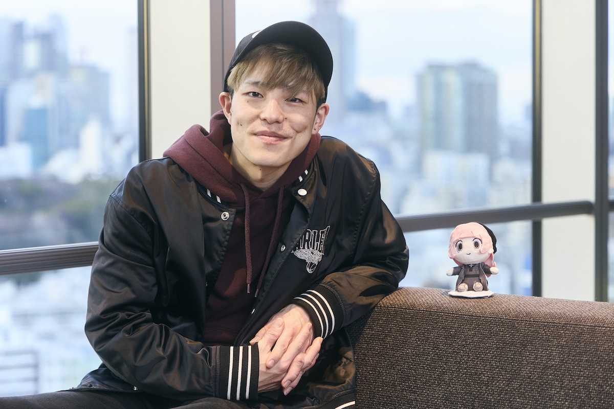 Mori Calliope×亀山陽平（撮影＝加古伸弥）