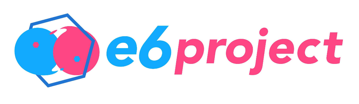 「e6 project（イーシックス・プロジェクト）」ロゴ