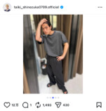 timelesz 篠塚大輝 インスタ写真