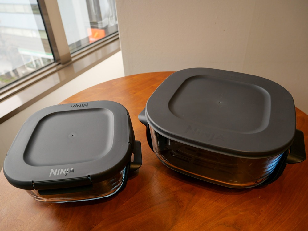 大小2種類の調理用コンテナ