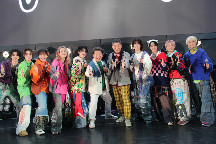 BUDDiiS、メジャーデビュー日にキス芸連発