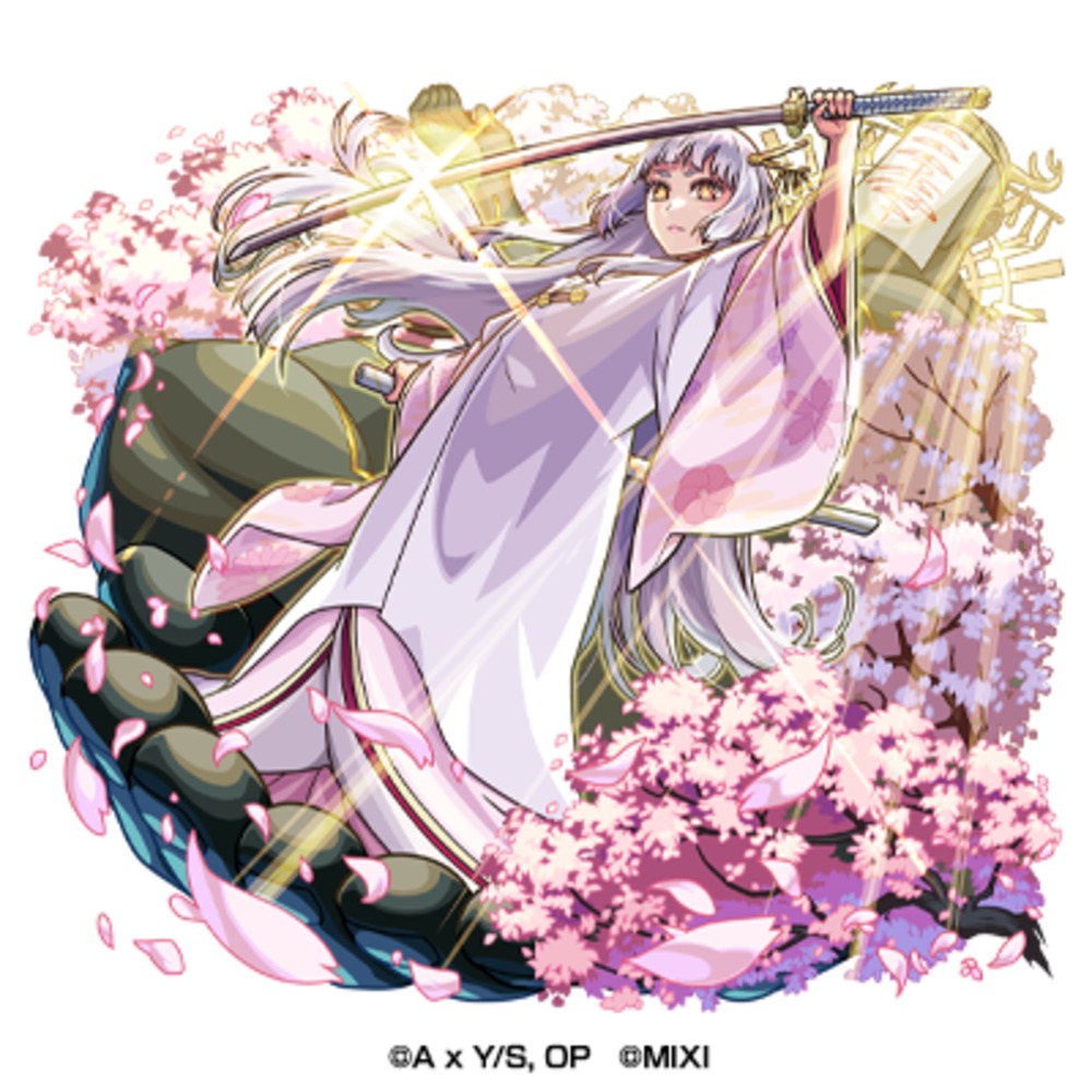 光属性　★6　東京ブレイド『鞘姫』役 黒川あかね（獣神化）CV：石見舞菜香