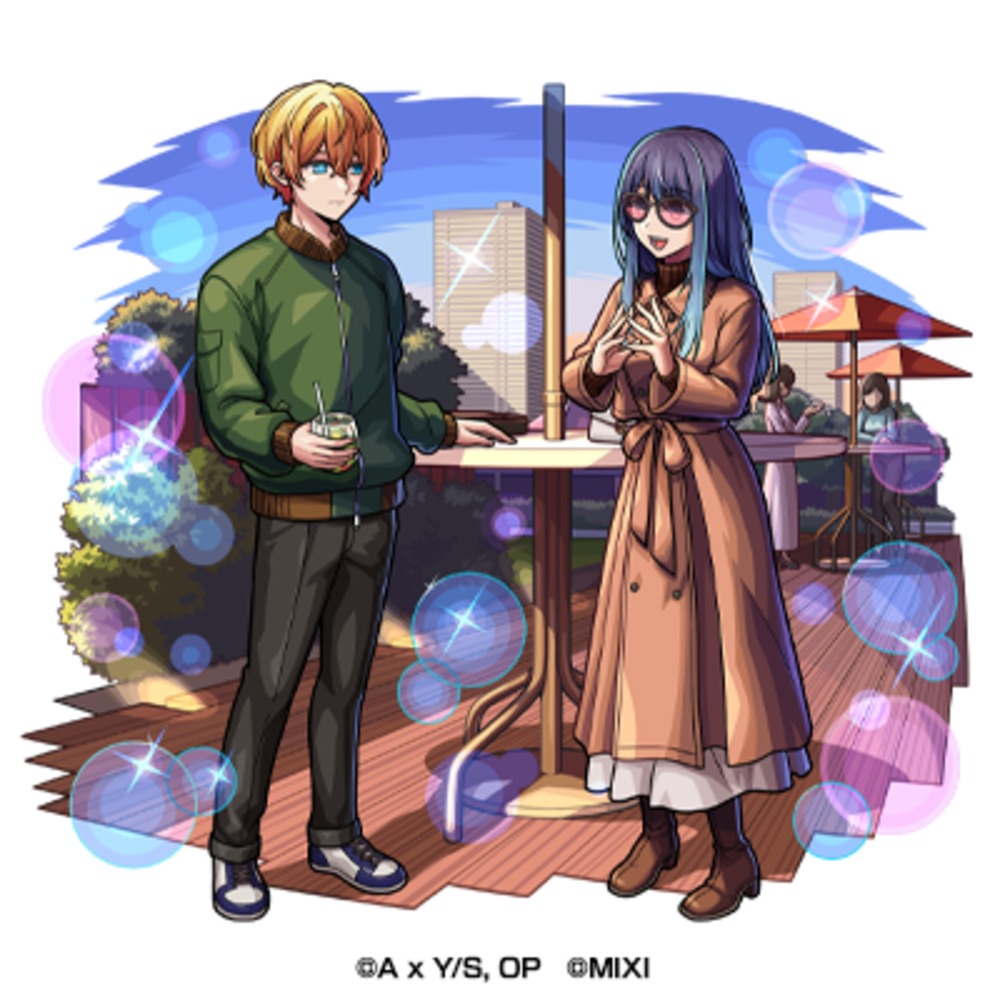 水属性　★6　舞台鑑賞デート アクア＆黒川あかね（進化）CV：大塚剛央（アクア）石見舞菜香（黒川あかね）