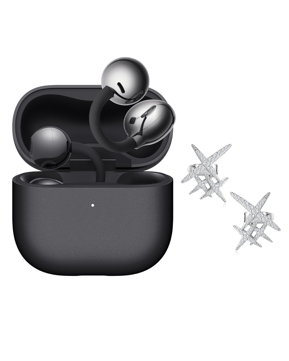 『HUAWEI FreeClip 2 Jewel Edition』ブラック