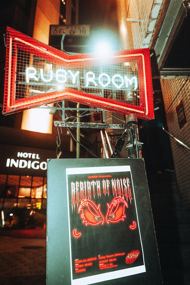 JUBEE ライブ写真