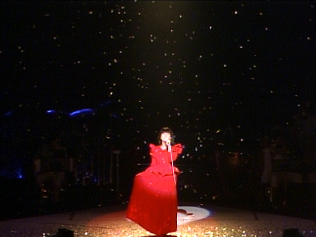 河合奈保子のライブ、ホームドラマCHで放送の画像