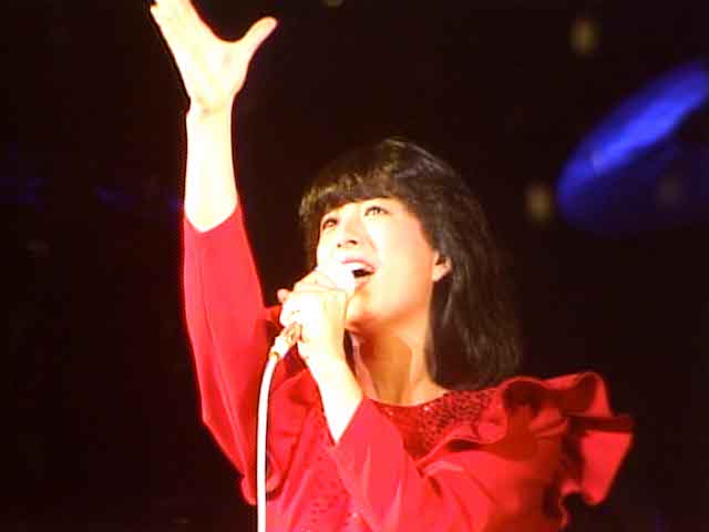 河合奈保子のライブ、ホームドラマCHで放送の画像