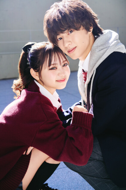 りくと(森本陸斗)×もか(代田萌花)(撮影=梁瀬玉実)