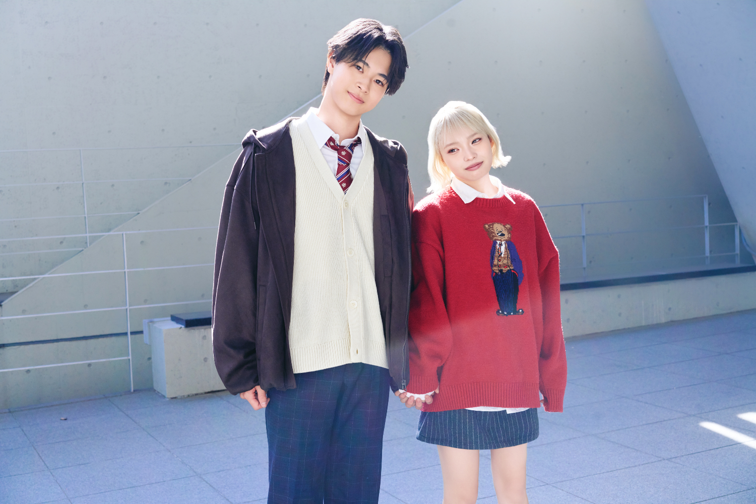 『今日、好きになりました。』ゆうた（西小路侑汰）×ひなた（田中陽菜）（撮影＝梁瀬玉実）