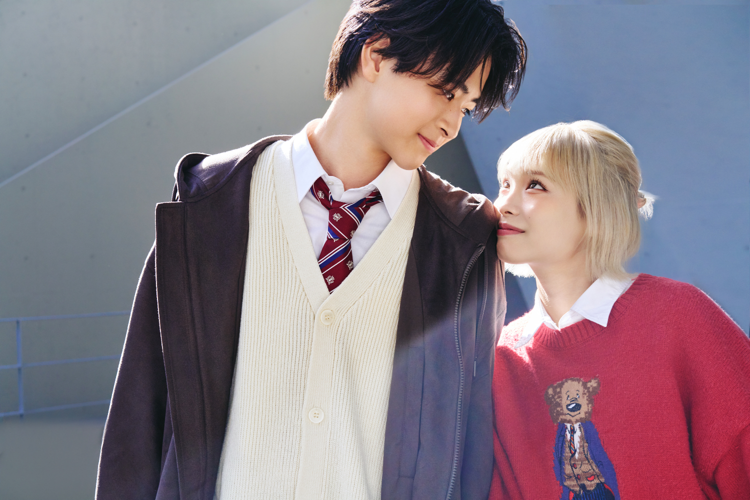 『今日、好きになりました。』ゆうた（西小路侑汰）×ひなた（田中陽菜）（撮影＝梁瀬玉実）