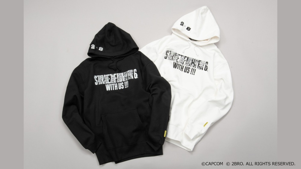 パーカー （Black / White）