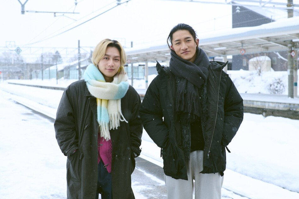 岩本照＆松田元太、『カラちゃんとシトーさんと、』クランクイン 雪景