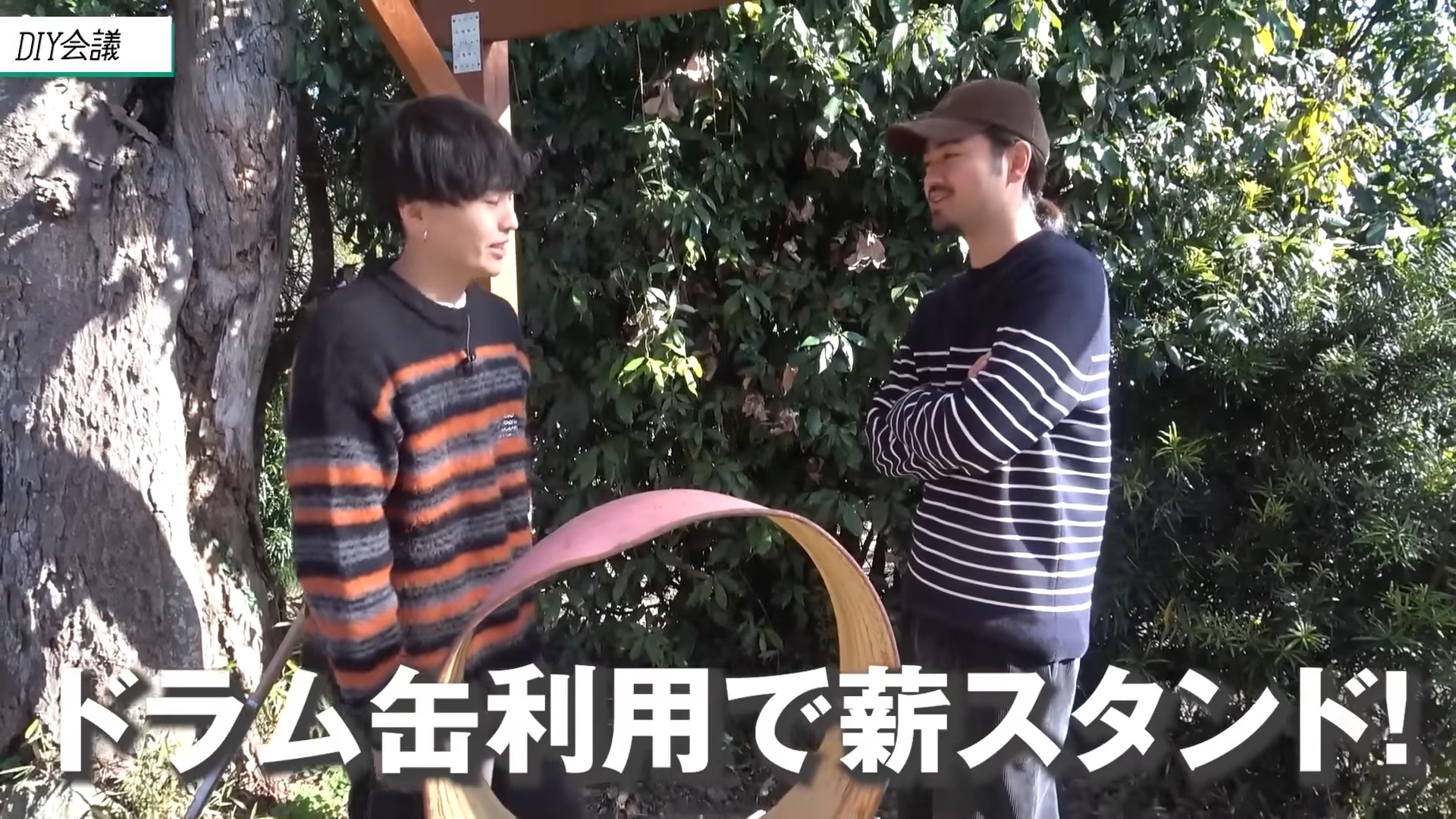 ひみつ基地。が外キッチンをDIYの画像