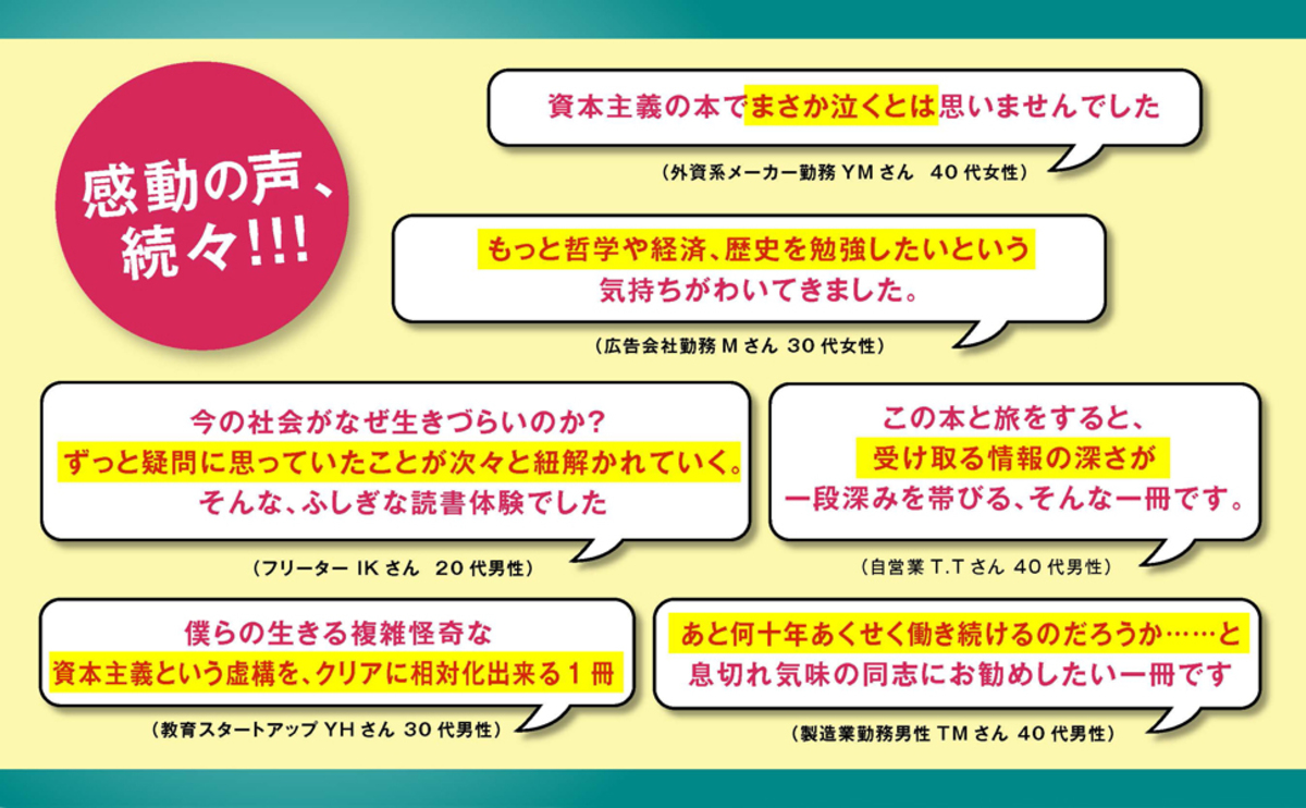 品川皓亮『資本主義と、生きていく。』の画像
