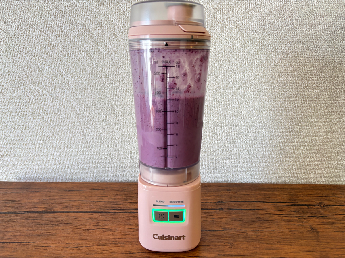 スムージー完成