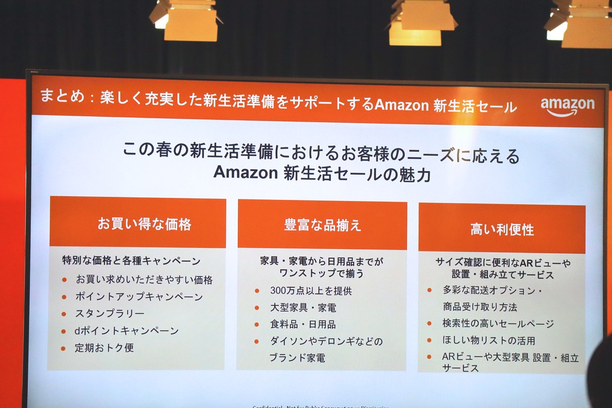 Amazon 新生活セールの魅力