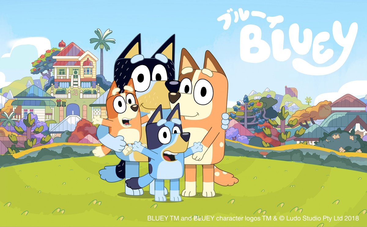 話題アニメ「ブルーイ」絵本シリーズ最新刊の画像