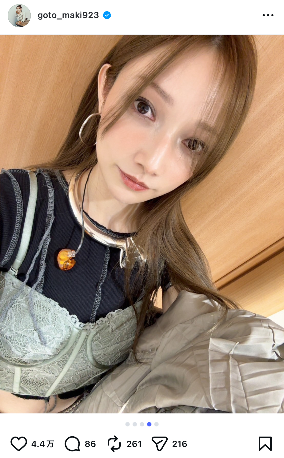 後藤真希 Instagram 写真