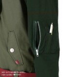 左袖にMA-1風ジップポケット