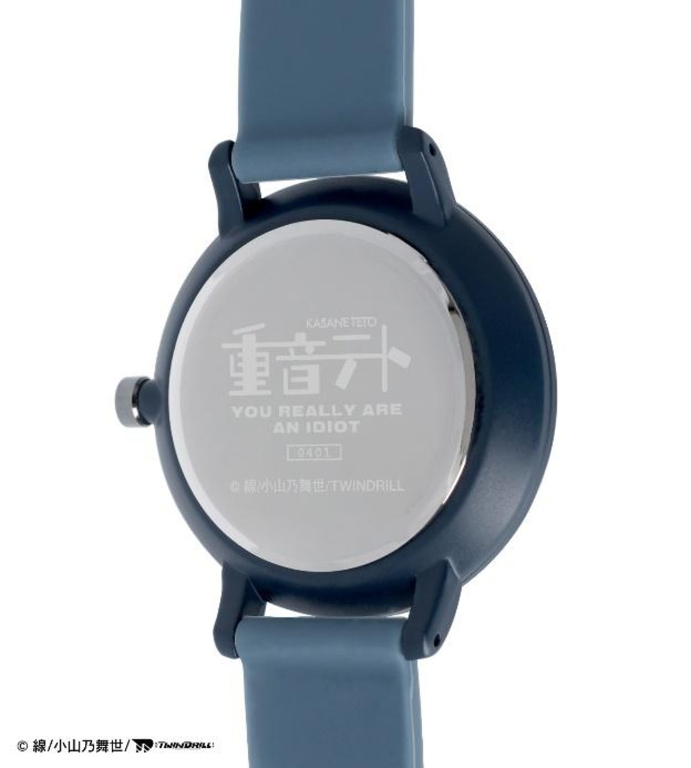 衣装モチーフ時計　裏蓋