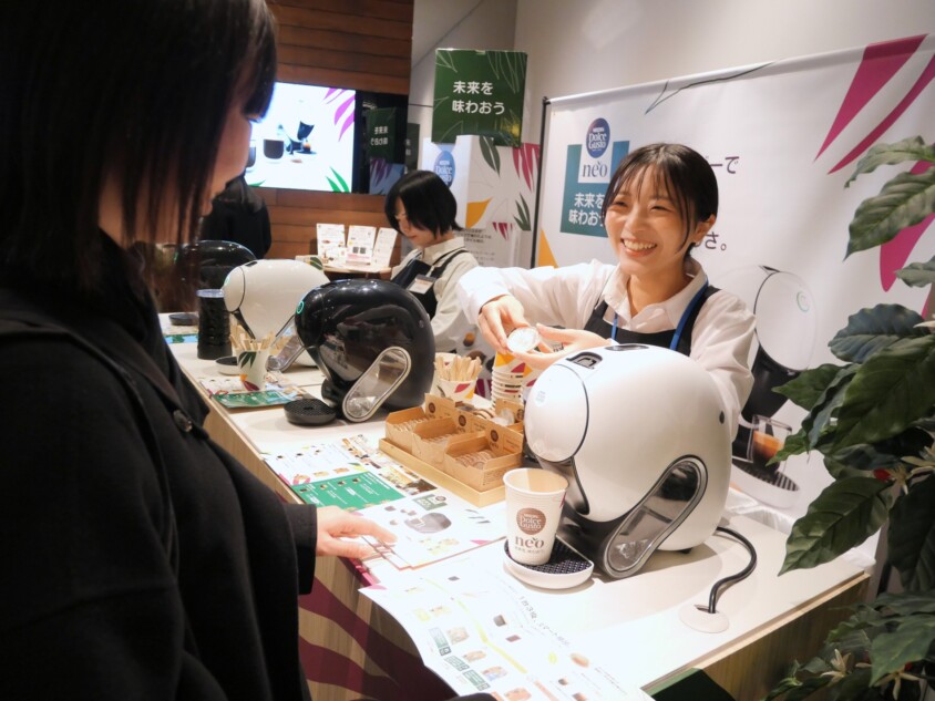 ネスカフェの試飲イベントに潜入
