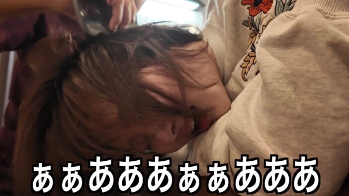 エミリン、頭蓋骨剥がしで絶叫　“えぐるような痛み”に耐える姿に視聴者「腹筋崩壊した」