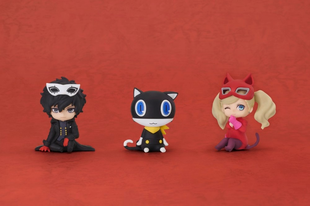 ねんどろいどぷらす ジョーカー/モルガナ/パンサー らばーますこっと