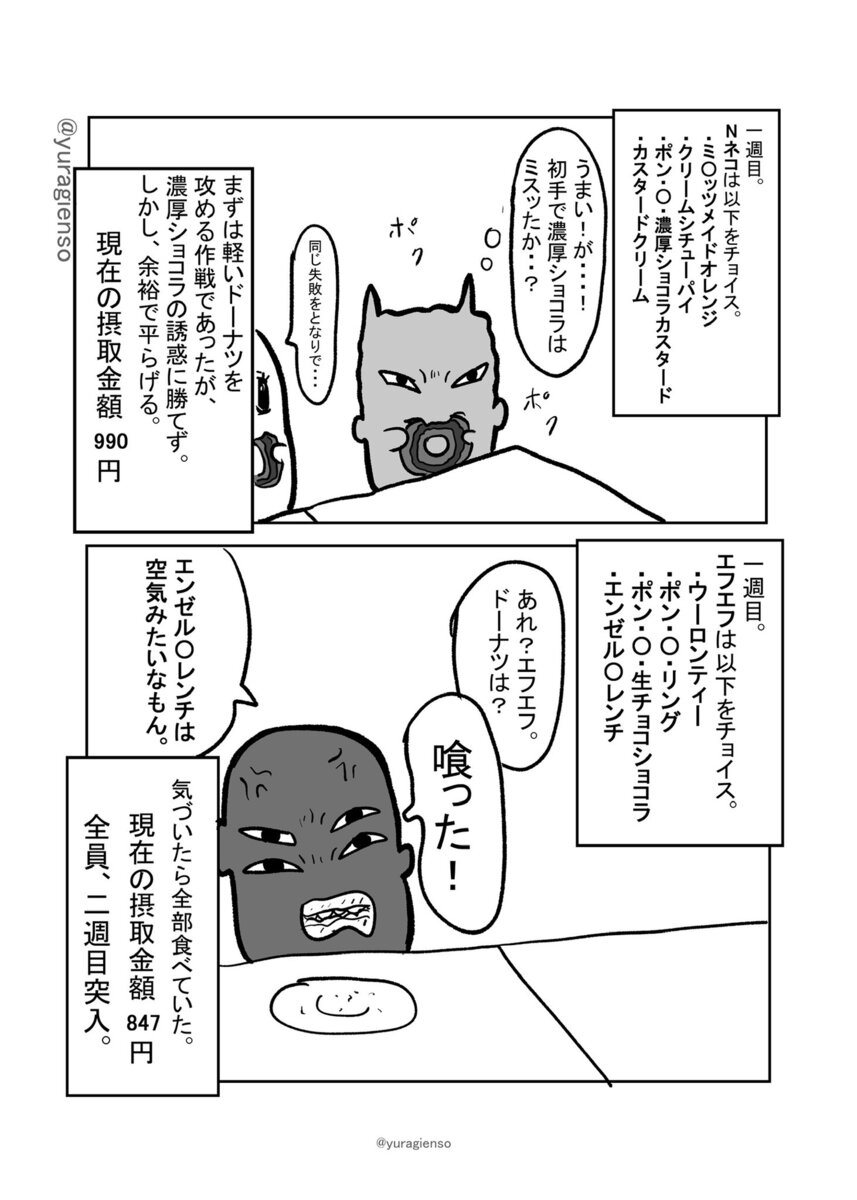 【漫画】食べ放題、もとを取るためにはの画像