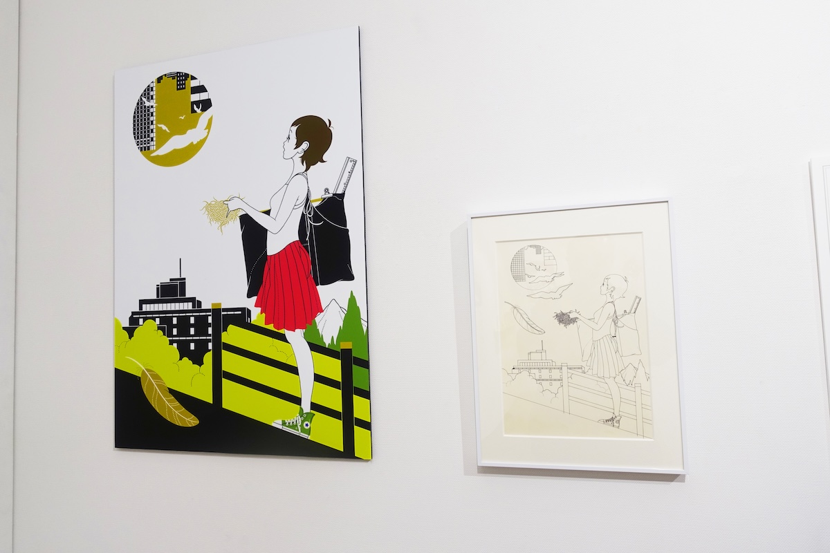 「中村佑介 装画の世界展 in 京都」レポの画像