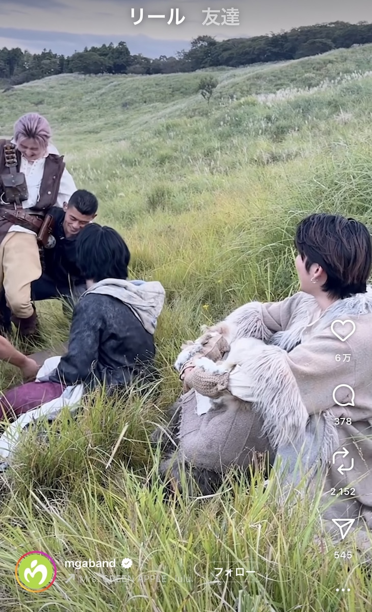 Mrs. GREEN APPLE 公式Instagramより