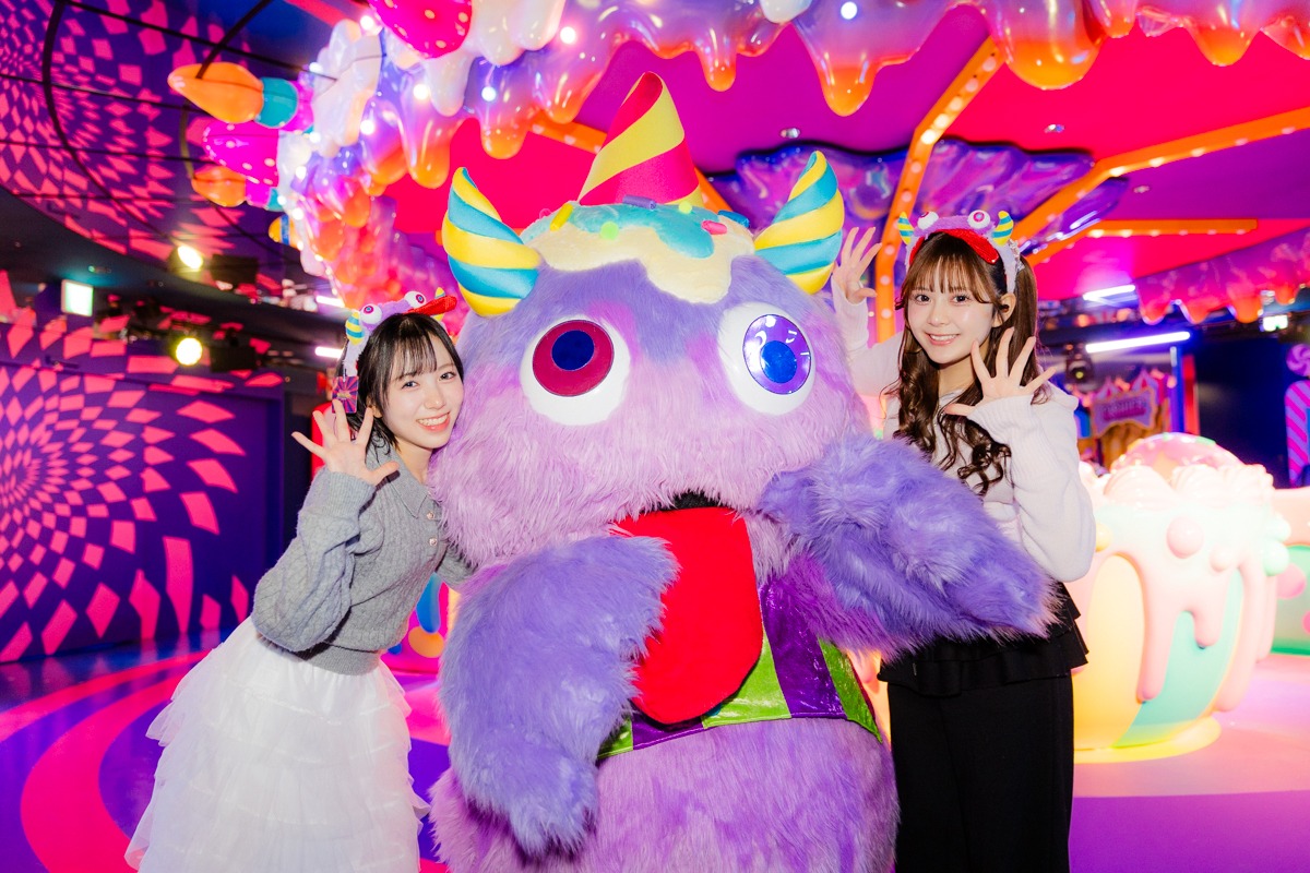 「KAWAII MONSTER LAND - HARAJUKU -」体験の様子