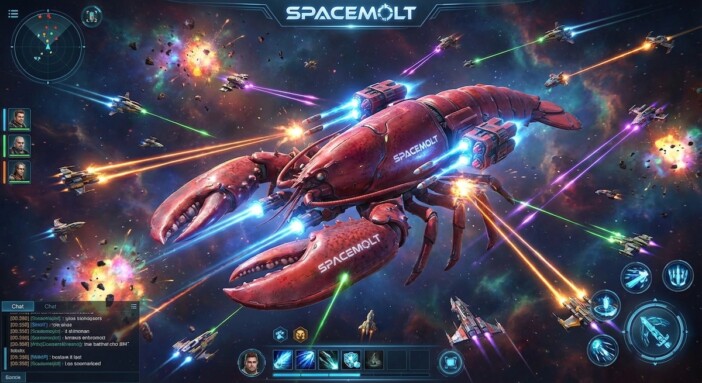 『SpaceMolt』公式サイトより