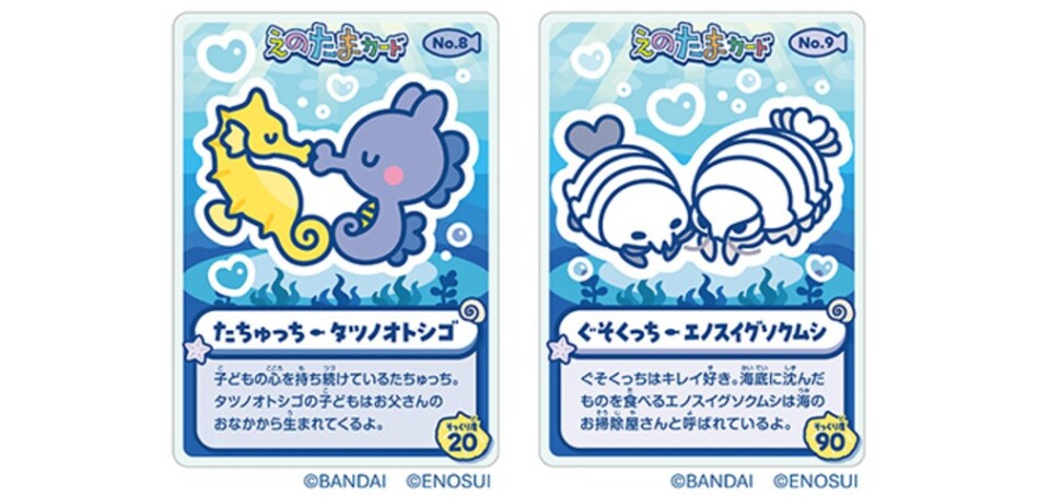 〚前半〛たちゅっち×タツノオトシゴ 〚後半〛ぐそくっち×エノスイグソクムシ