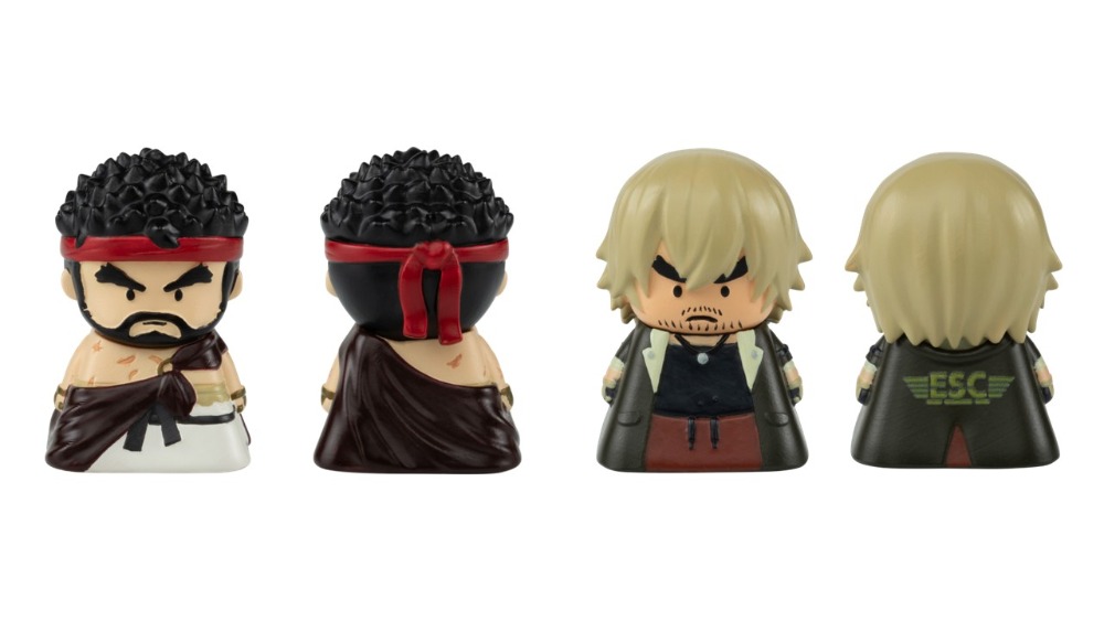 「ストリートファイター 6」3Dキーキャップ　リュウ、ケン