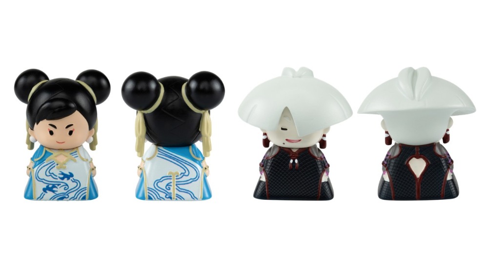 「ストリートファイター 6」3Dキーキャップ　春麗、A.K.I.