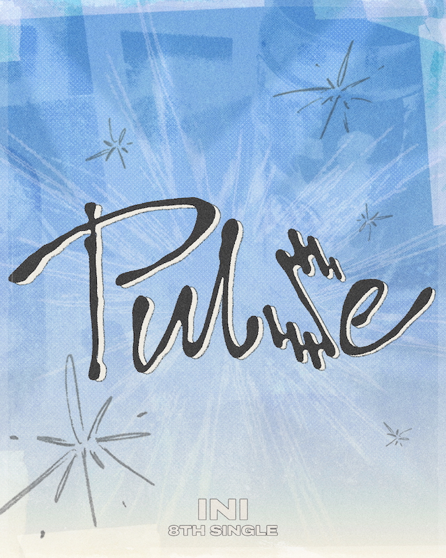 INI『PULSE』ロゴポスター