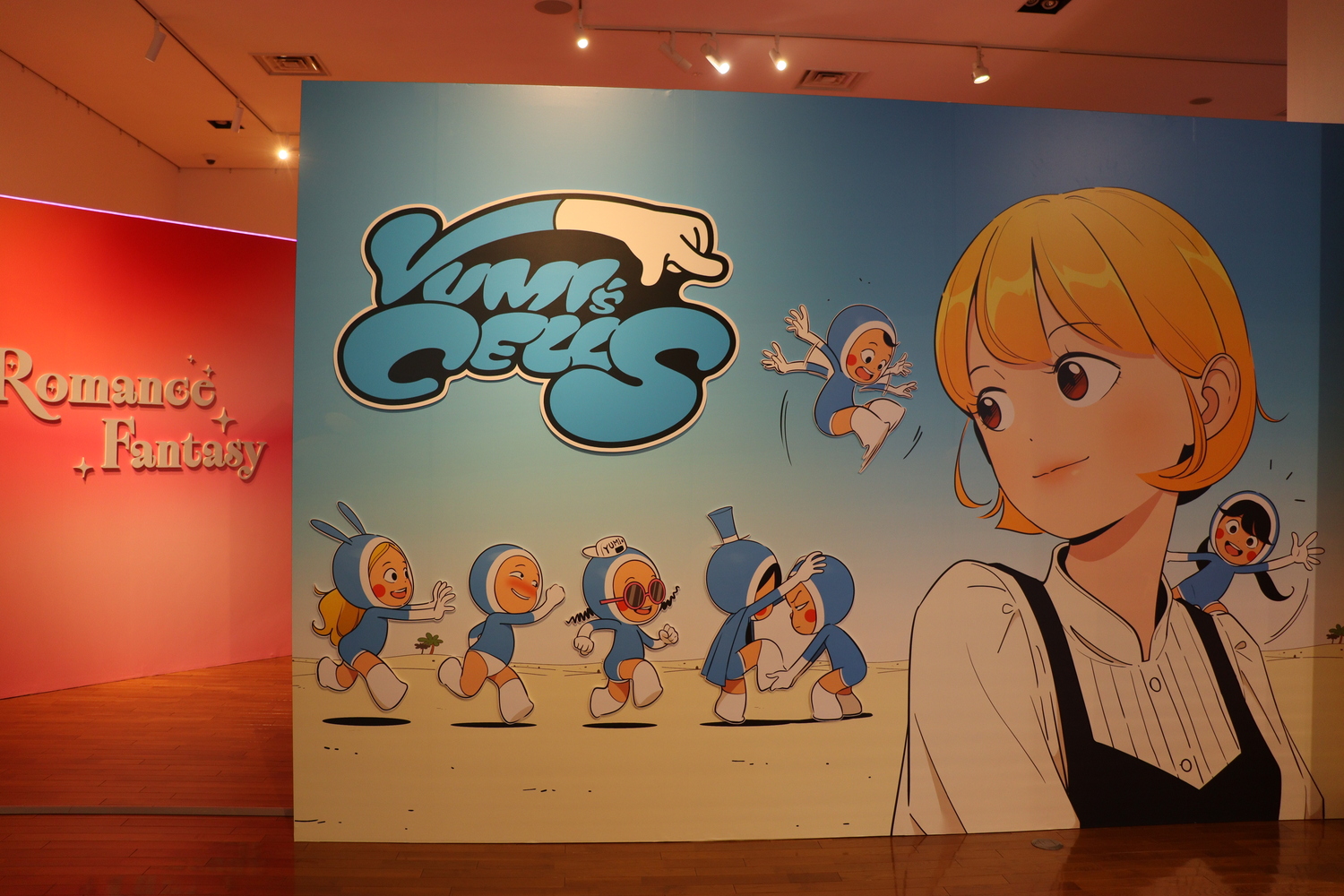 ウェブトゥーンを“展示”で見ると？の画像