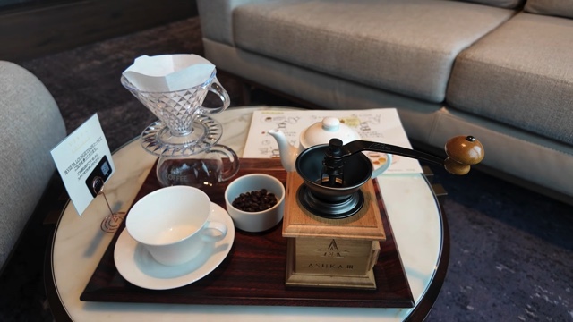 スーツが紹介するクルーズ船『飛鳥Ⅲ』の様子