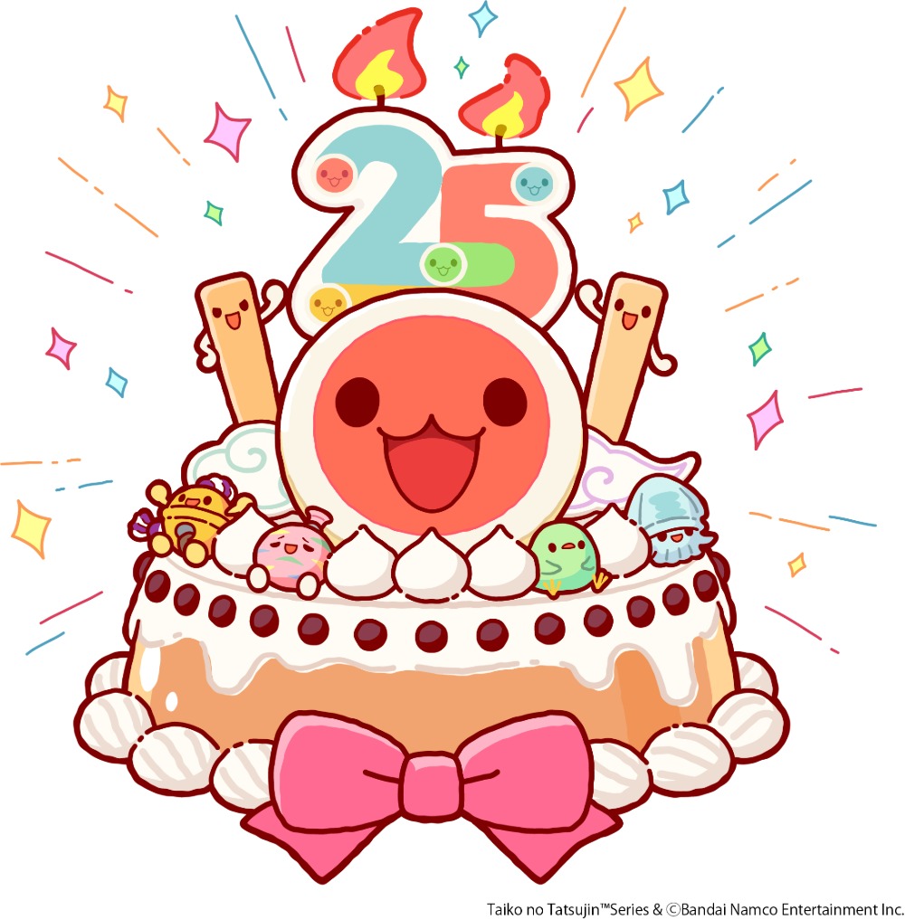 太鼓の達人25周年ビジュアル