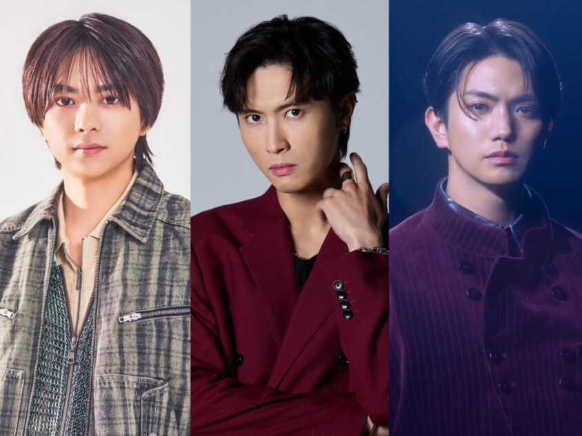 エスドラで主演を務める佐藤勝利、橋本良亮、正門良規