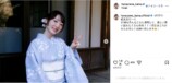 花澤香菜、37歳の誕生日に着物姿を披露　の画像