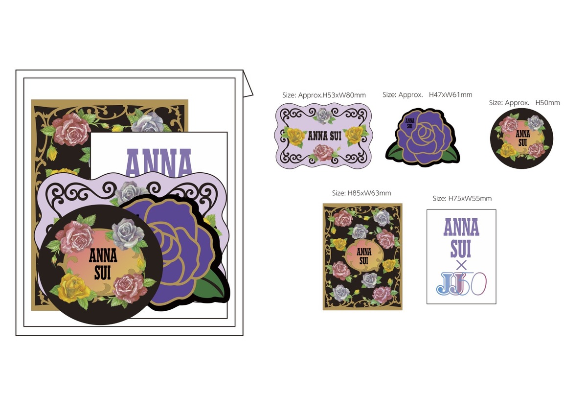 『JJ』と「ANNA SUI」コラボアイテム発売の画像