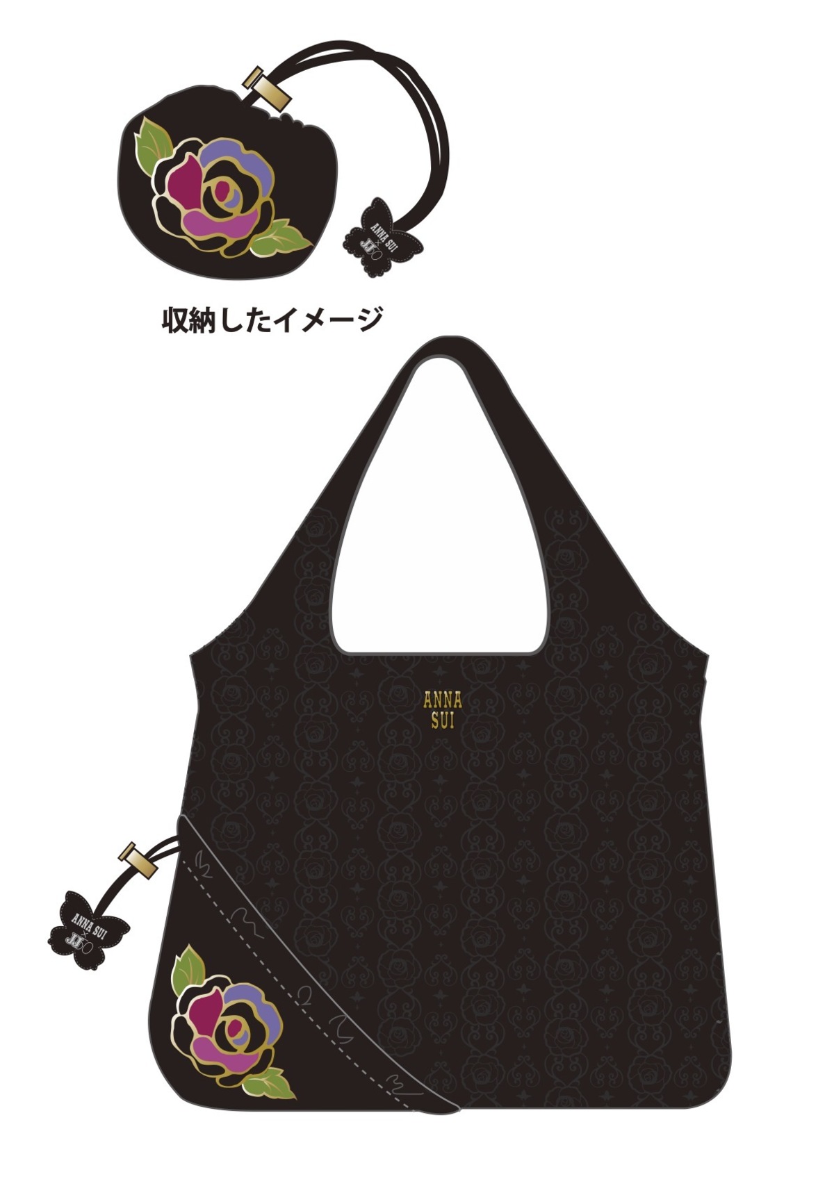 『JJ』と「ANNA SUI」コラボアイテム発売の画像