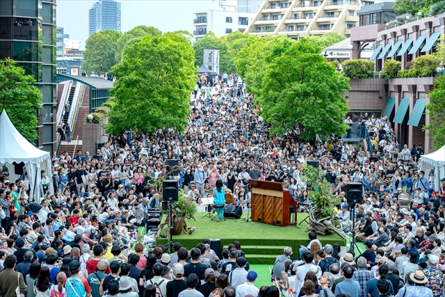 2025年開催『EBISU Bloomin’ JAZZ GARDEN』会場風景