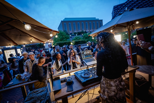 2025年開催『EBISU Bloomin’ JAZZ GARDEN』会場風景