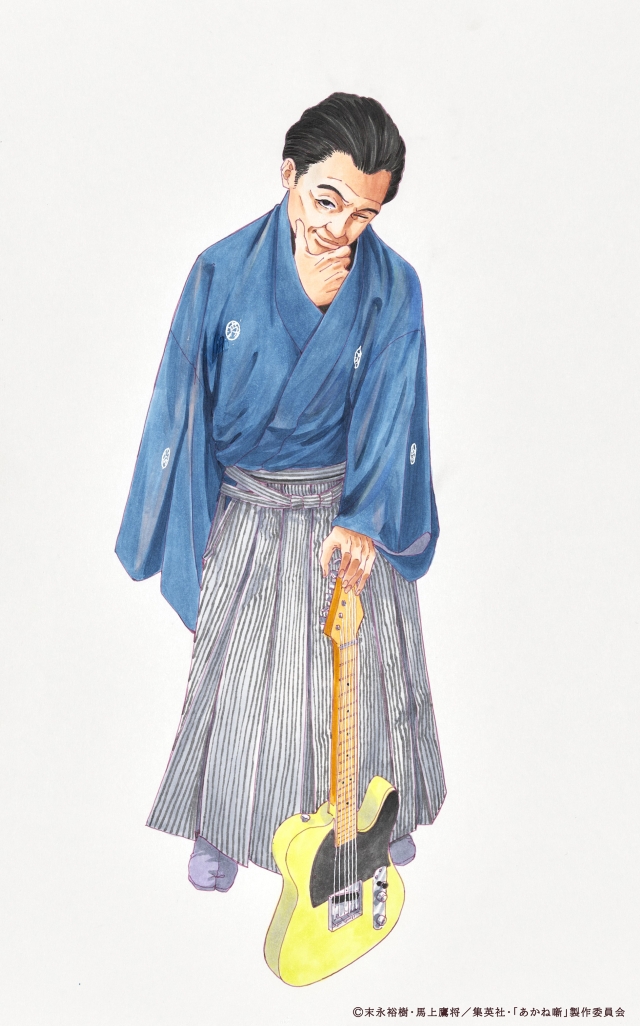 馬上鷹将描き下ろし桑田佳祐イラスト