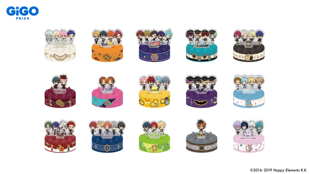 『あんさんぶるスターズ！！』ケーキ型ディスプレイスタンド(全15種)