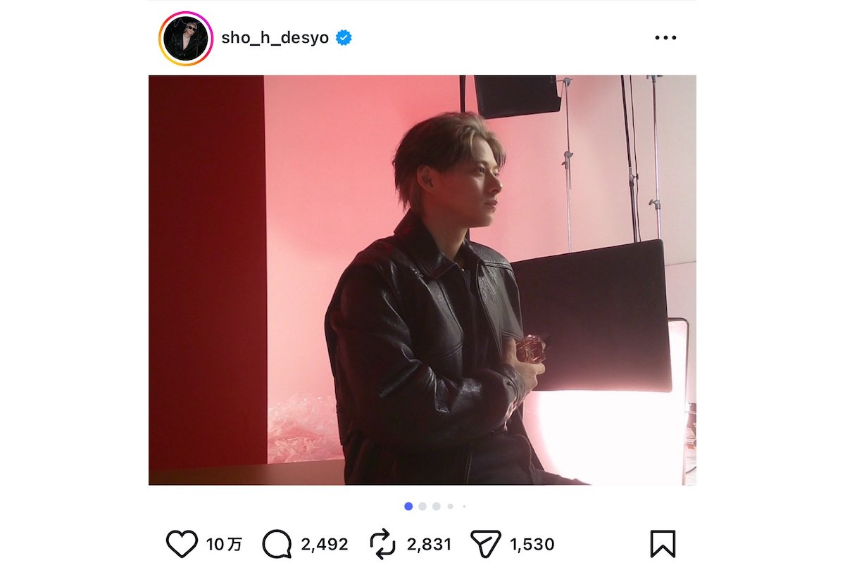 Number_i 平野紫耀 インスタ写真